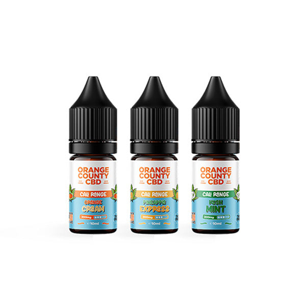 Orange County CBD  E-liquid Mixed Flavours 300mg