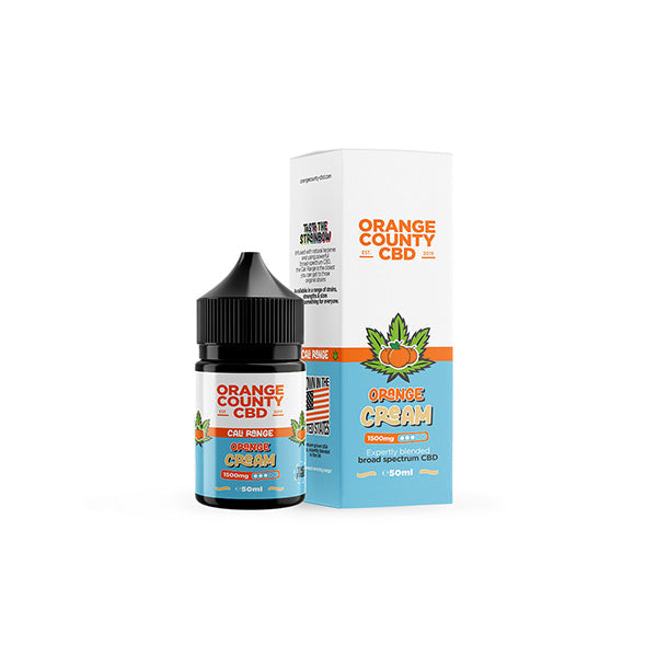 Orange County CBD  E-liquid Orange Cream 1500mg