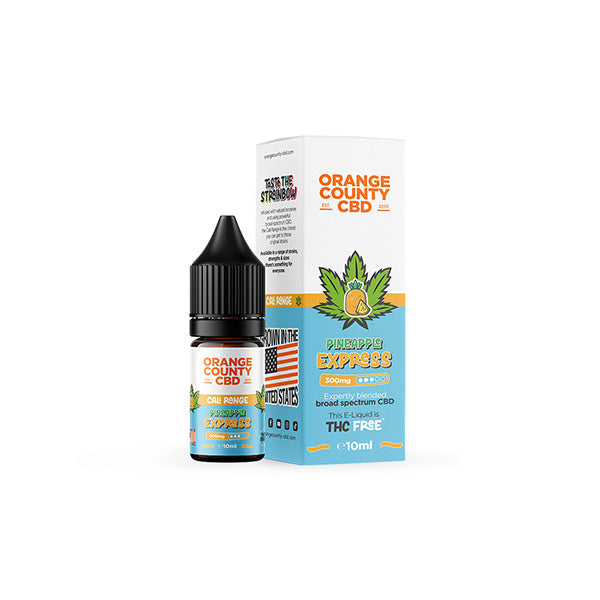 Orange County CBD  E-liquid Pineapple Express  300mg