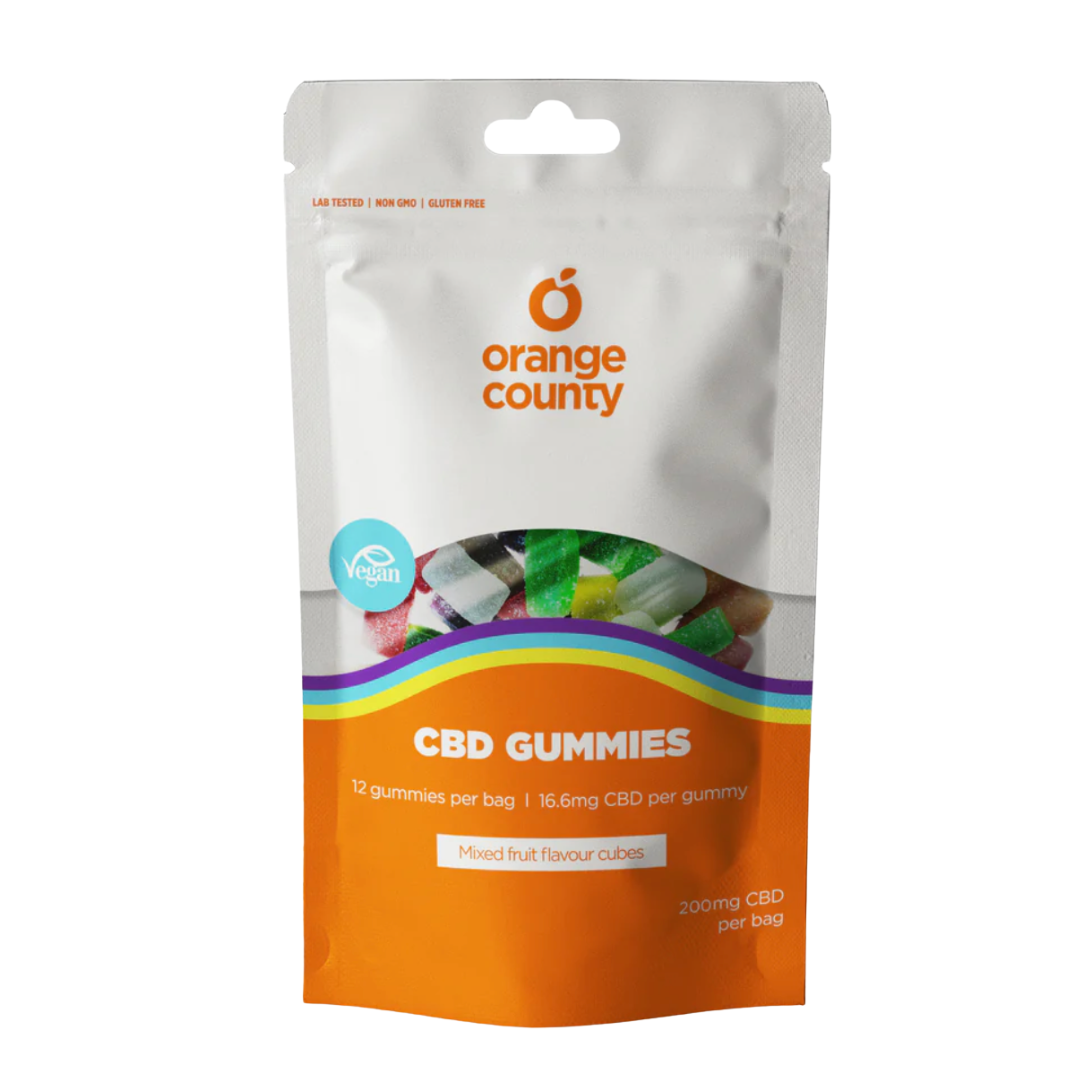 Orange County CBD Gummy Cubes