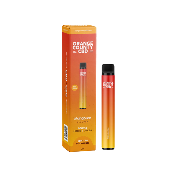 Orange County Mango Ice 500mg Dissposable Vape  