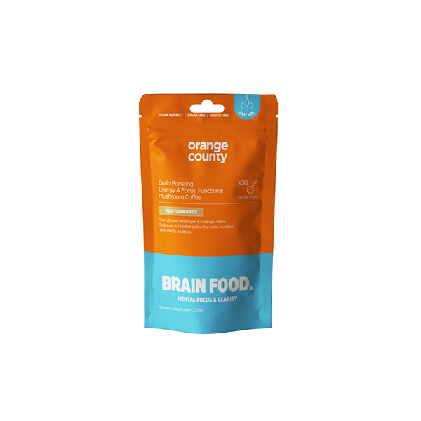 Orange County Mushroom Coffee Brain Food  - 30 Servings 