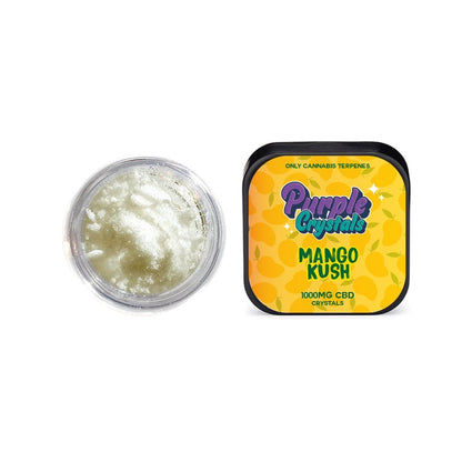 Purple Crystals Mango Kush 1000mg CBD Isolate