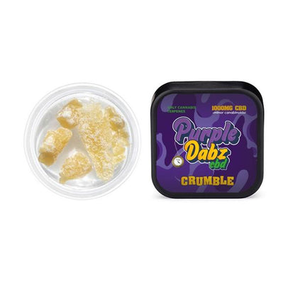 Purple Dabz CBD Crumble 1000mg