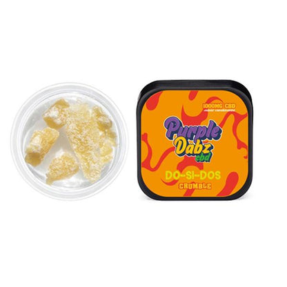 Purple Dabz CBD Crumble Do-Si-Dos 1000mg