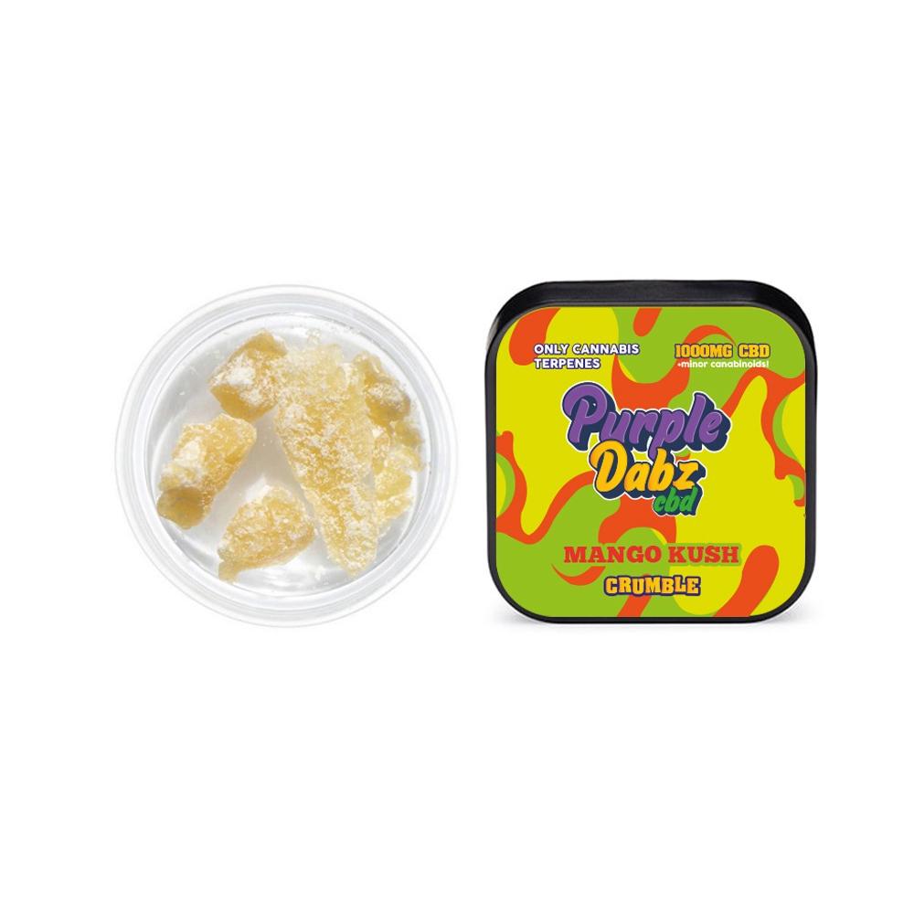 Purple Dabz CBD Crumble Mango Kush 1000mg
