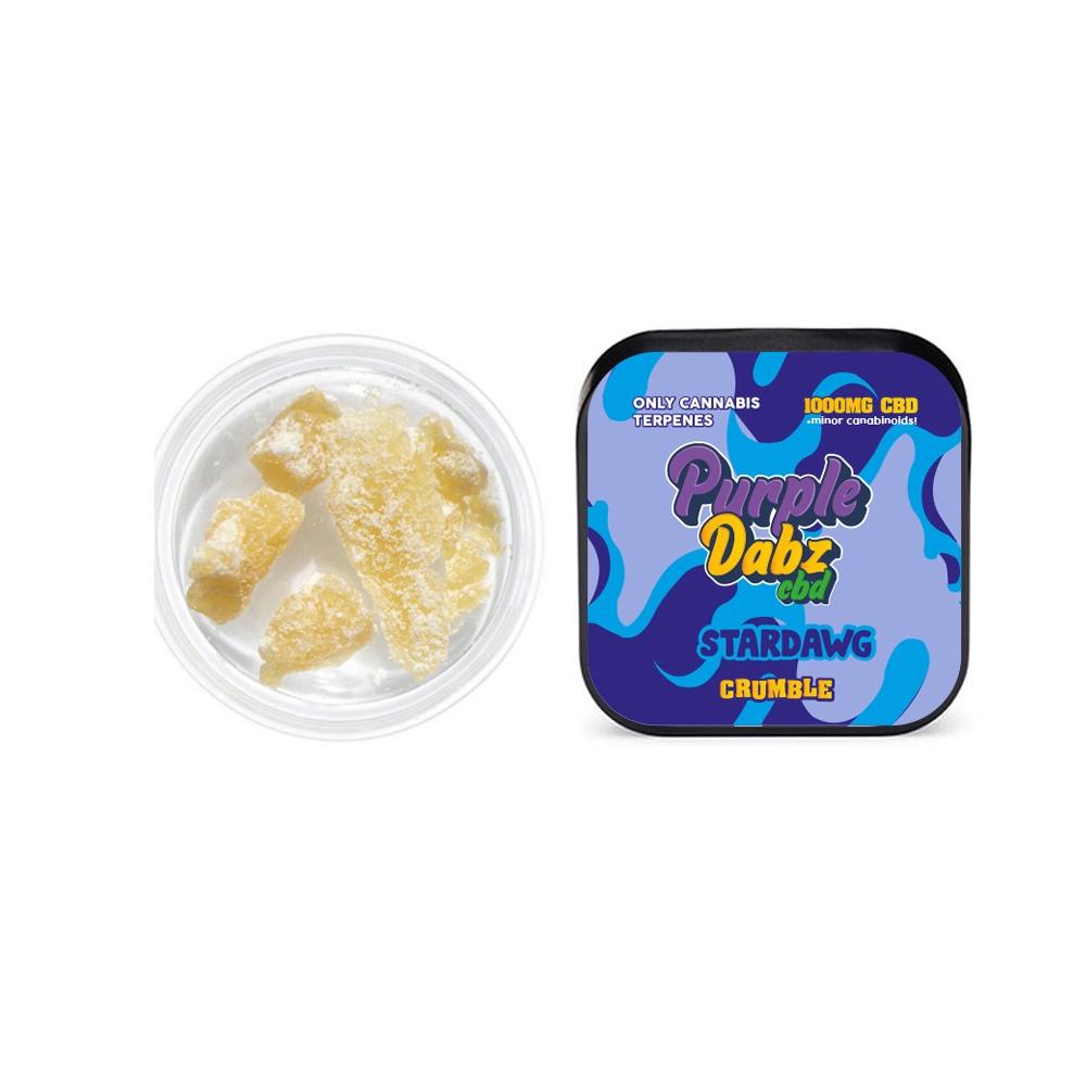 Purple Dabz CBD Crumble Starwdawg 1000mg