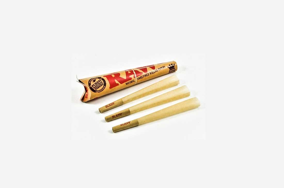Raw Classic Organic Hemp Cones 3 Pack for Perfect Rolls - CBD Infusions