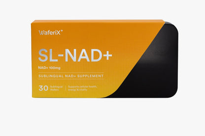 WaferiX SL-NAD+ Anti ageing Sublingual Wafers