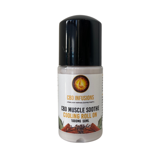 CBD Infusions - CBD Roll-On Muscle Soothe 1000mg CBD