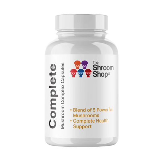 The Shroom Shop Complete Mushroom Complex 750mg Capsules