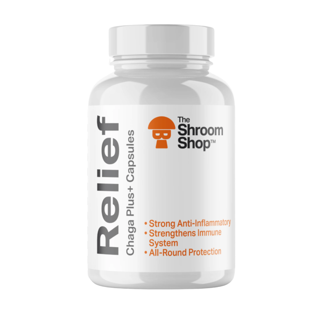 The Shroom Shop Enhanced Relief 67500mg Capsules
