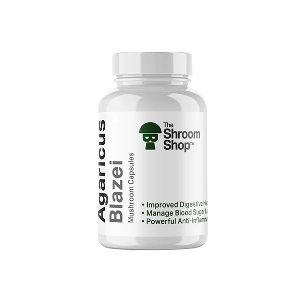 The Shroom Shop Agaricus Blazei Mushroom Capsules