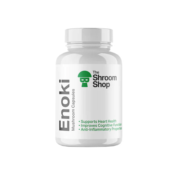 The Shroom Shop Enoki Mushroom Capsules