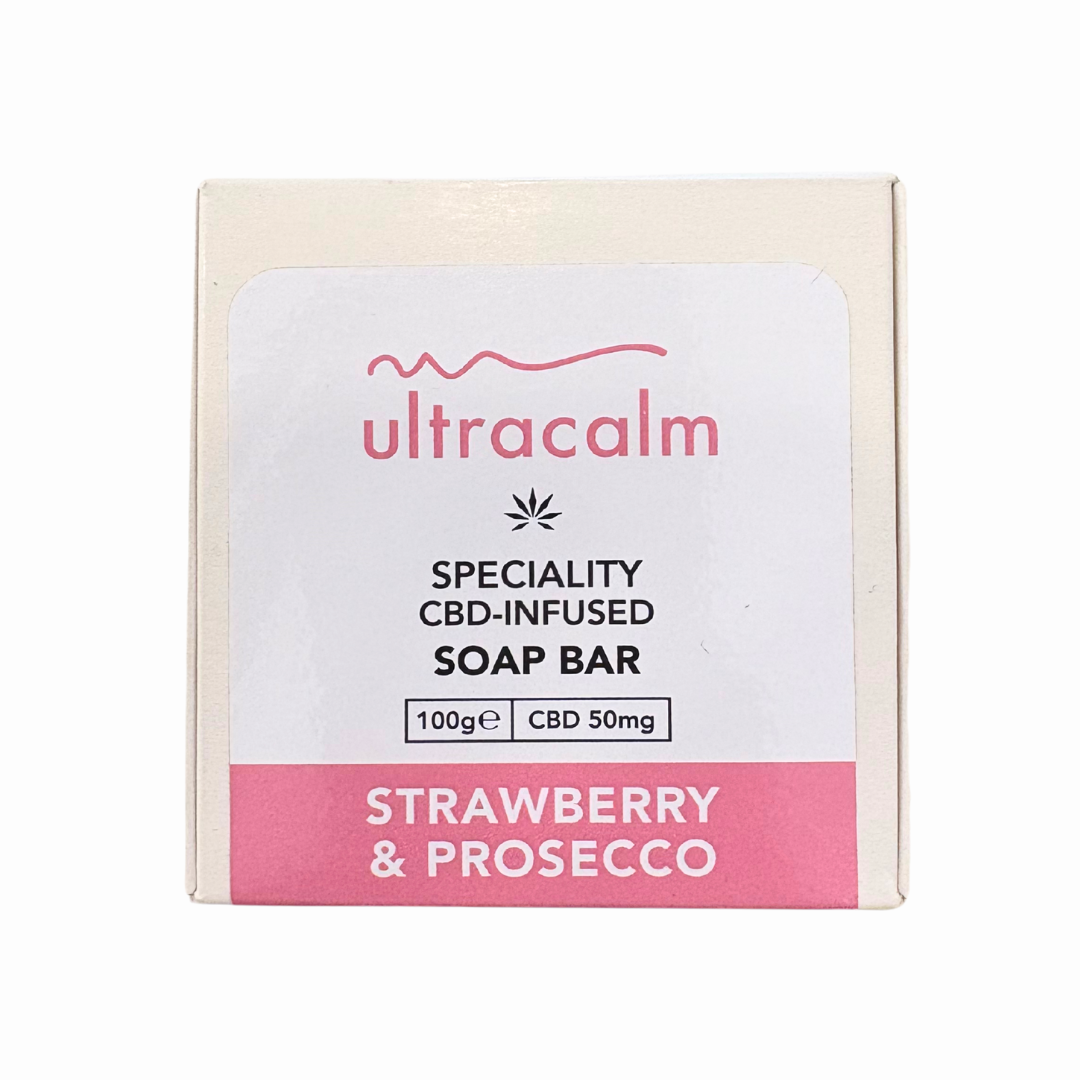 Ultracalm 50mg CBD Infused 100g Soap Bar
