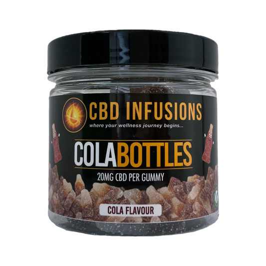 CBD Infusions - Vegan Cola Bottles 20mg CBD