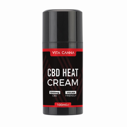Vita Canna 1000mg CBD Heating Cream 100ml