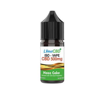 LVWell CBD Iso-Vape 500mg CBD E-liquid