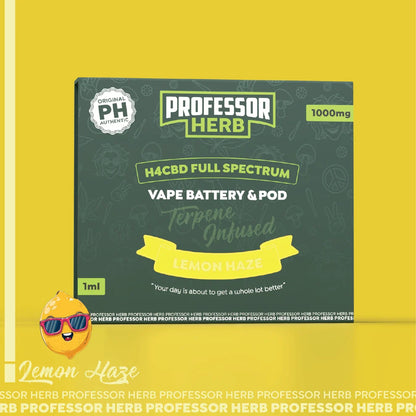 Professor Herb H4 Pod Kit  Lemo Haze Box