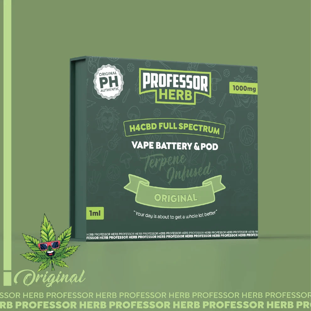  Professor Herb H4 Pod Kit  Original Box