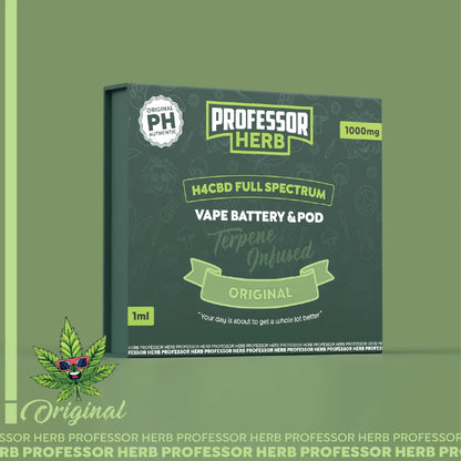  Professor Herb H4 Pod Kit  Original Box