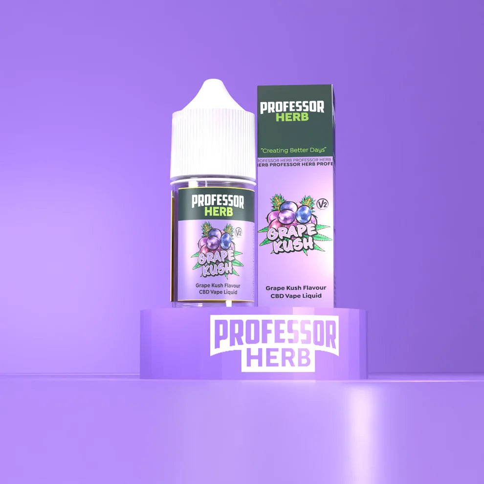 Grape Kush Eliquid Professor Herb 