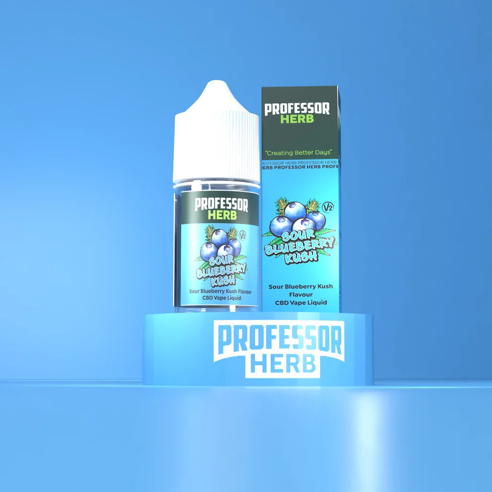 Sour Blueberry Eliquid Professor Herb 