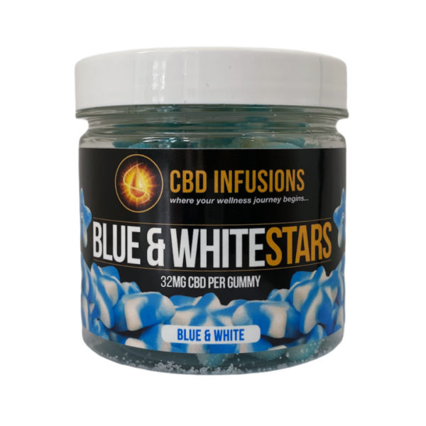 Blueberry Stars 32mg CBD Infusions Tub