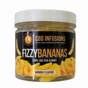 Fizzy Bananas 35mg CBD Infusions Tub