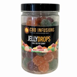 Jelly Drops 10mg CBD Infusions tub 60 Pack