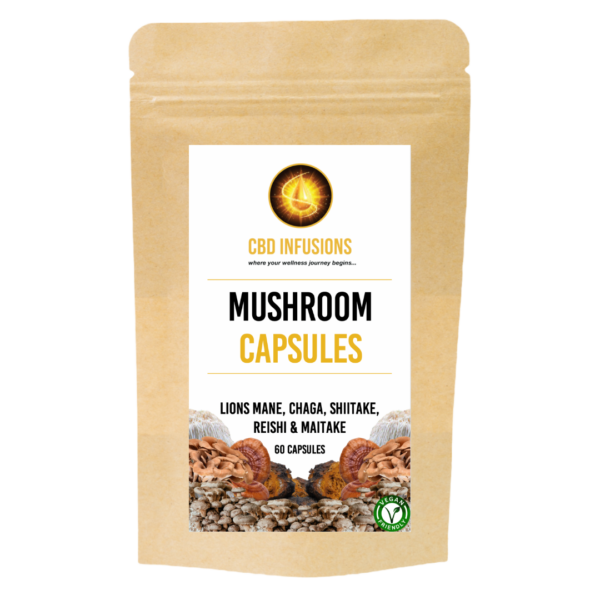 Mushroom Capsules 60pack - CBD Infusions